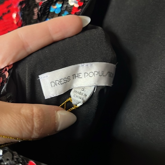 Dress the Population Lola Sequin Bodycon Dress - Picture 8 of 8